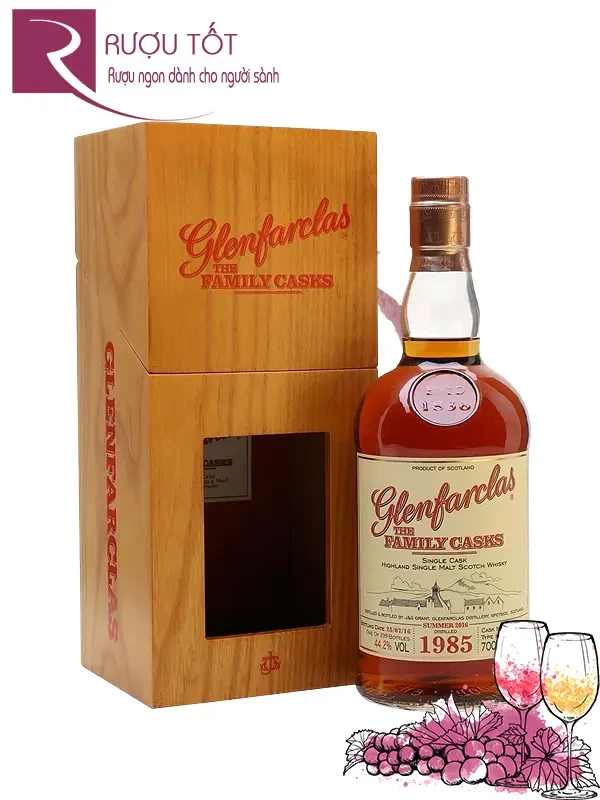 Rượu Glenfarclas 1985 Family Casks S16 Release