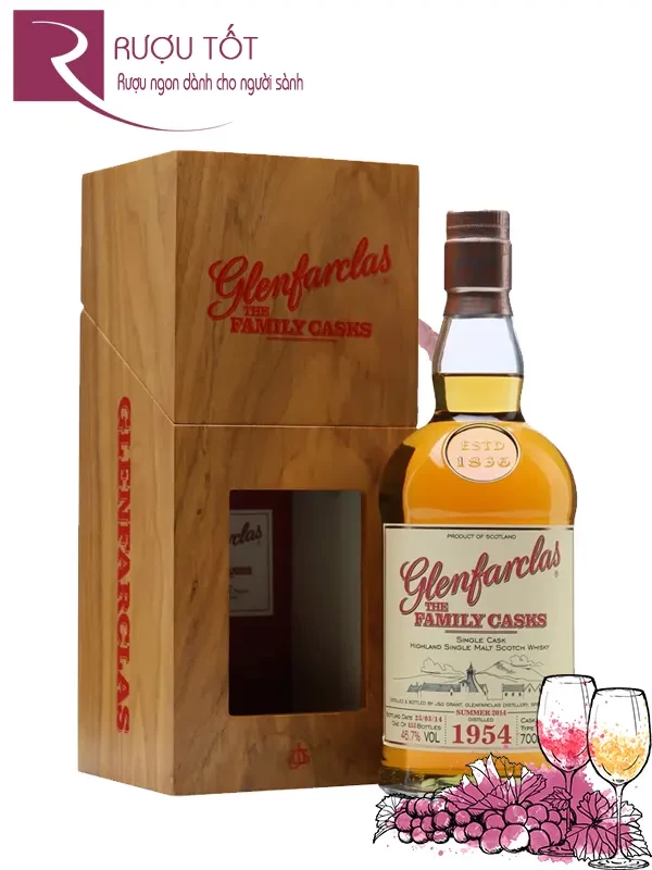 Rượu Glenfarclas 1954 Family Cask