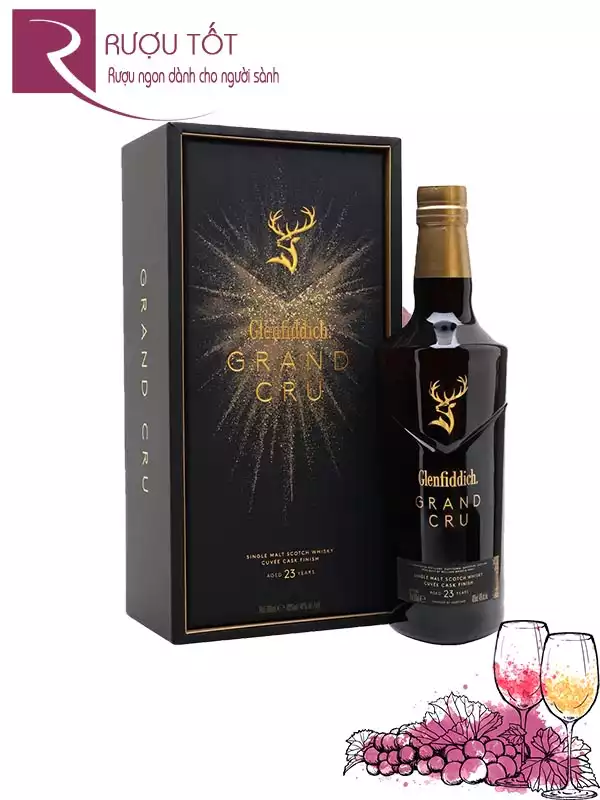 Rượu Glenfiddich 23 Year Old Grand Cru 40%