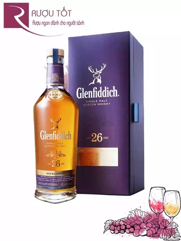 Rượu Glenfiddich 26 Year Old Excellence