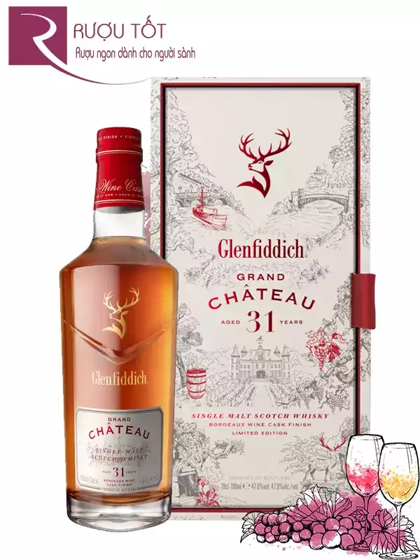 Rượu Glenfiddich 31 Grand Chateau