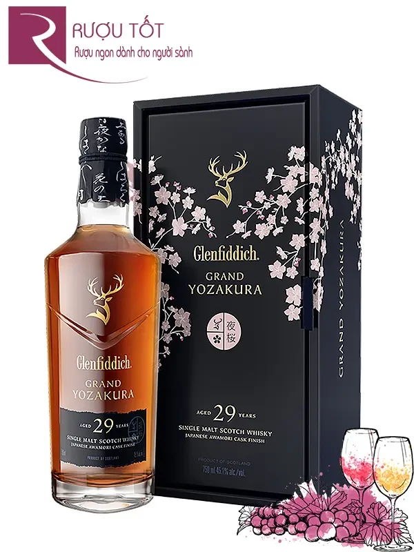 Rượu Glenfiddich Grand Yozakura 29 Năm