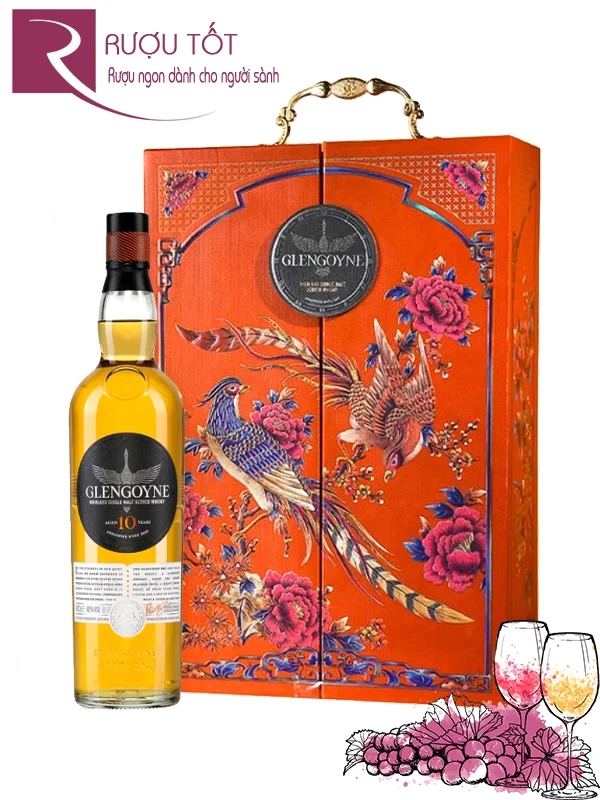 Rượu Glengoyne 10 Bản hộp quà Tết 2026