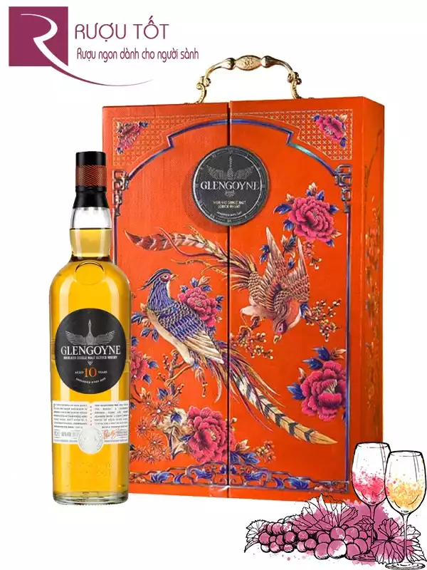 Rượu Glengoyne 10 Bản hộp quà Tết 2026