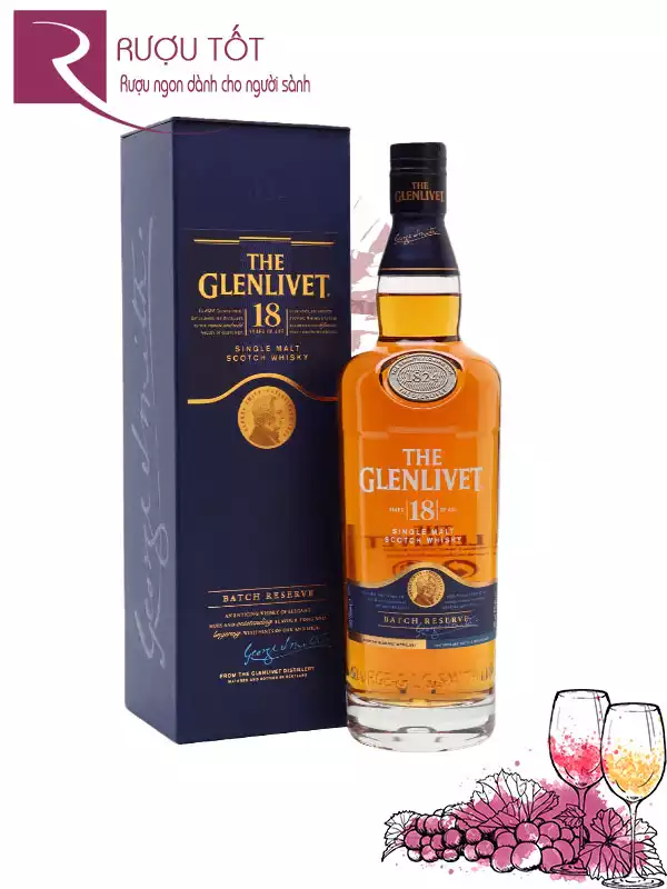 Rượu Glenlivet 18 Năm Tuổi