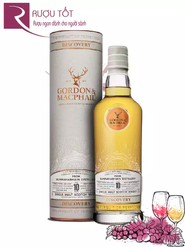 Rượu Whisky Gordon And Macphail Bunnahabhain 10