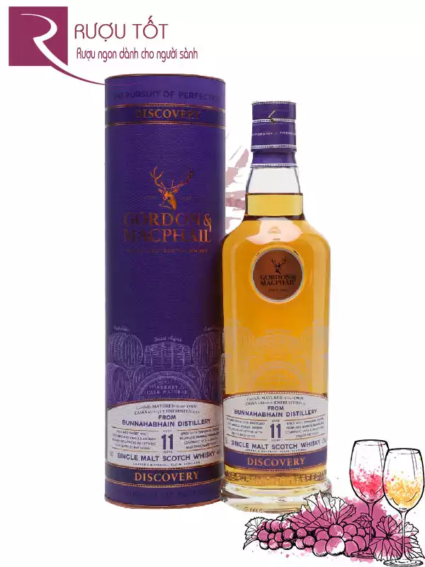 Rượu Whisky Gordon And Macphail Bunnahabhain 11