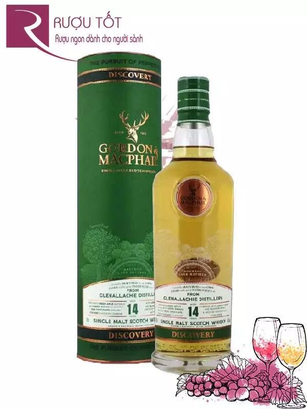 Rượu Whisky Gordon And Macphail GlenAllachie 14