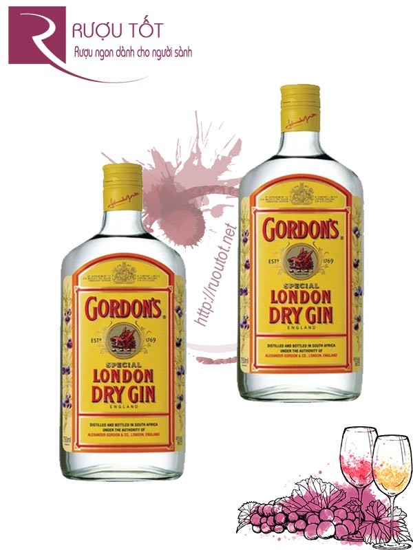Rượu Gordon's London Dry Gin