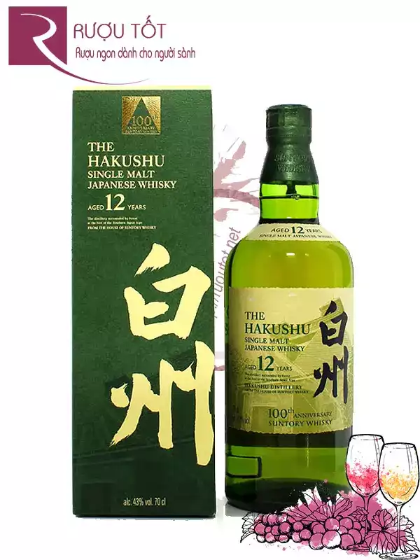 Rượu Hakushu 12 100th Anniversary