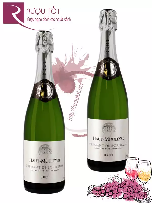 Vang Nổ Haut Mouleyre Cremant de Bordeaux Chính Hãng