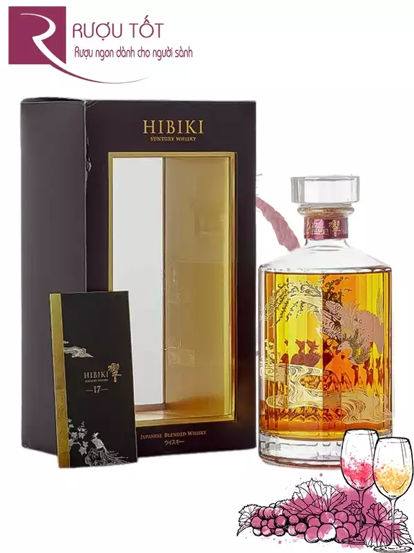 Rượu Hibiki 17 Phoenix Limited Edition