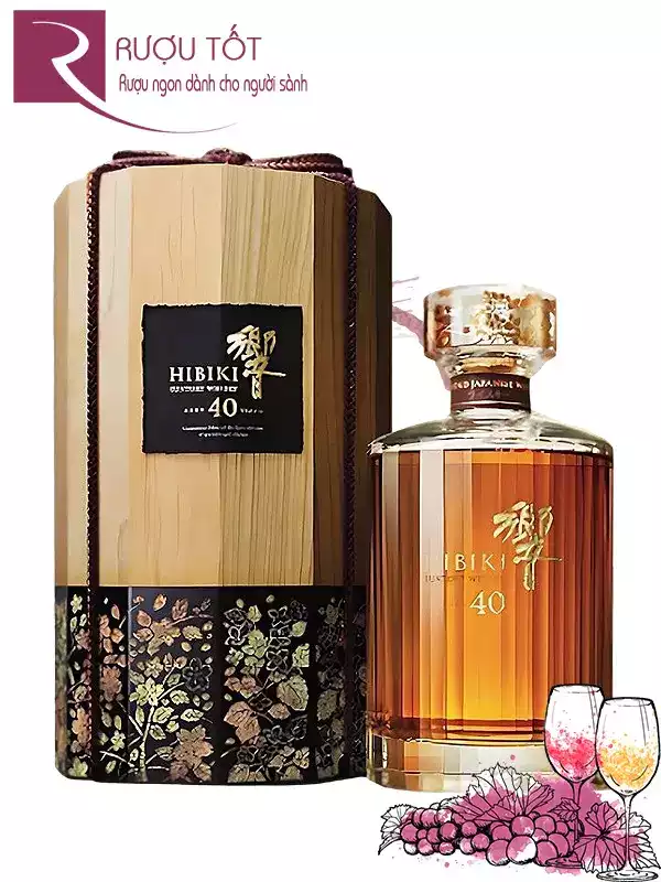 Rượu Hibiki 40 Năm Tuổi