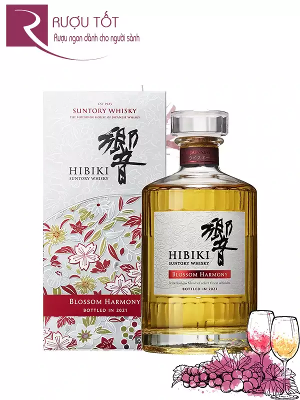 Rượu Hibiki Blossom Harmony 43%