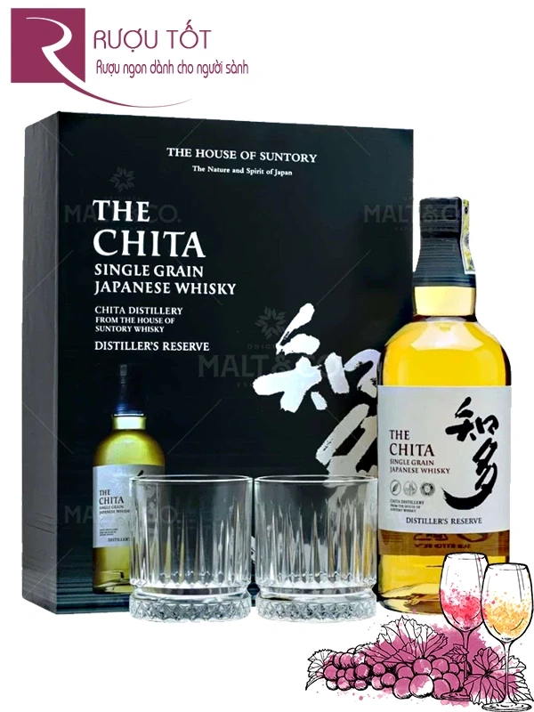 Rượu The Chita Whisky Hộp quà Tết 2025