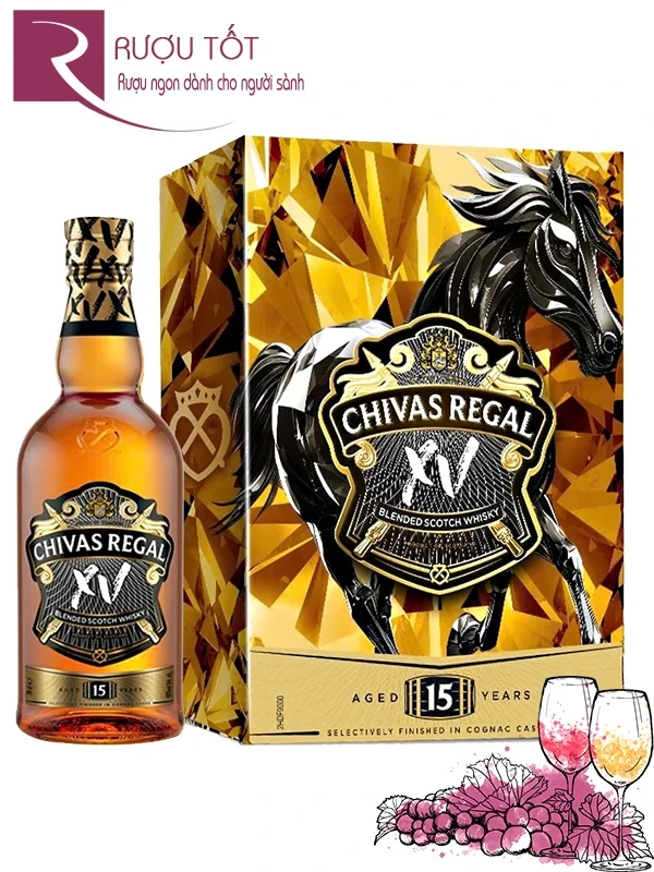 Hộp Quà Tết Chivas Regal 15 năm 2026