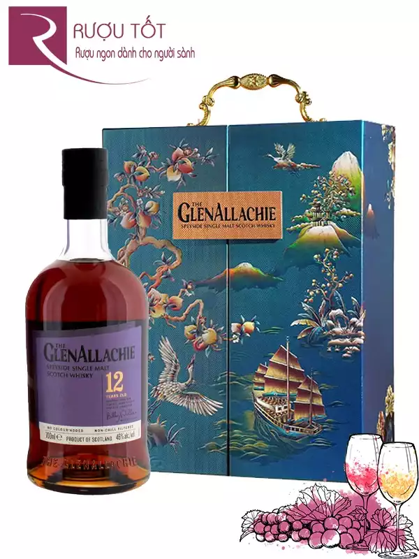 Rượu Glenallachie 12 bản hộp quà Tết 2026