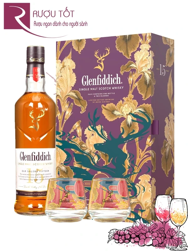 Hộp quà Glenfiddich 15 năm 2026