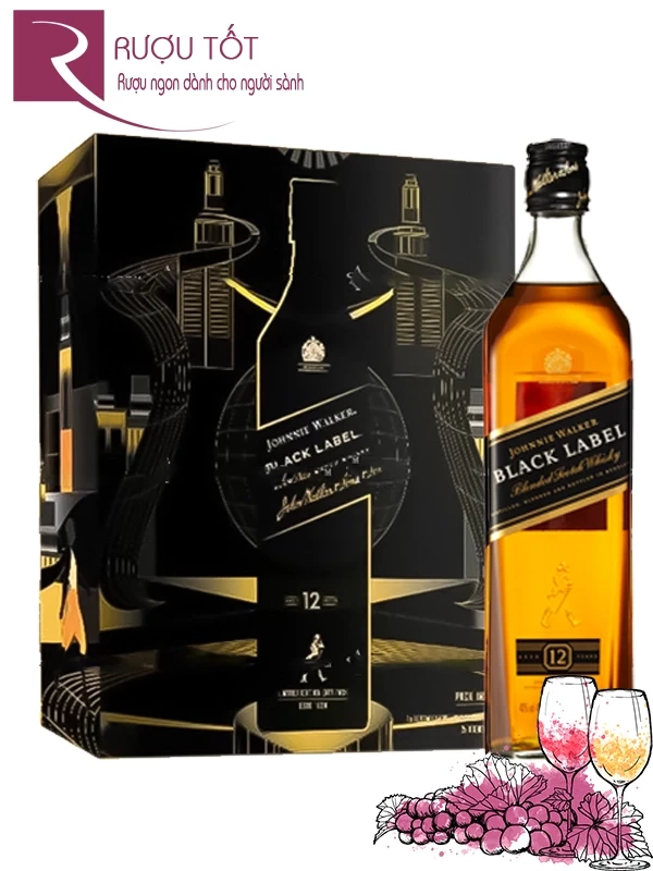 Johnnie Walker Black Label Hộp Quà 2025