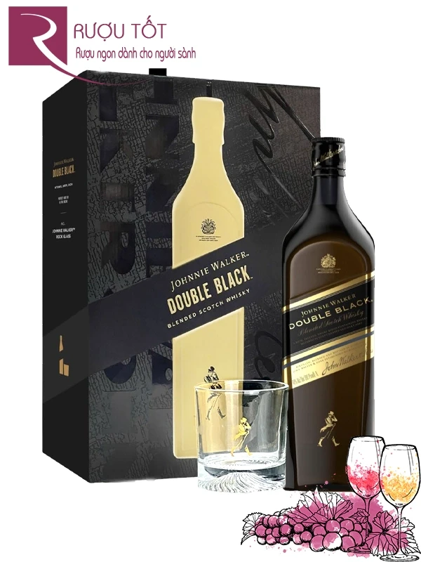 Hộp quà tết Johnnie Walker Double Black Label năm 2026