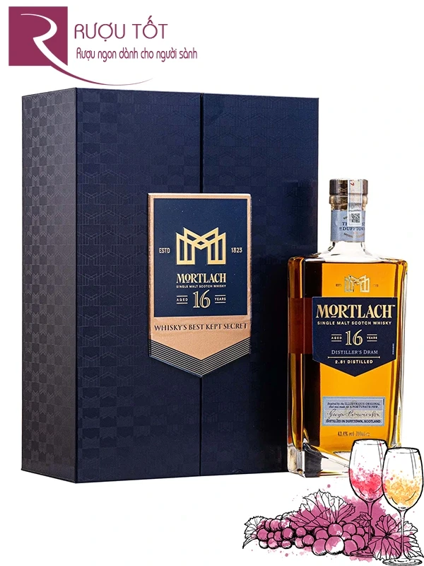 Rượu Mortlach 16 Hộp Quà 2025