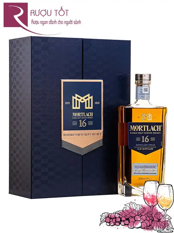 Rượu Mortlach 16 Hộp Quà 2025