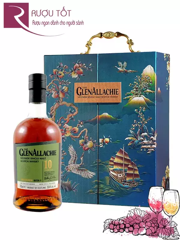 Rượu Glenallachie 10 Bản hộp quà Tết 2026