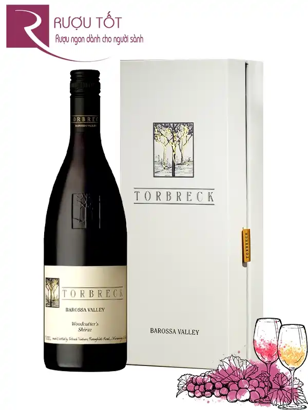 Hộp quà rượu vang Torbreck Woodcutter’s Shiraz