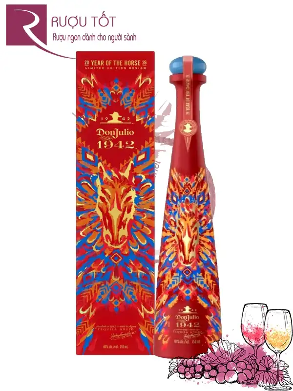 Rượu Don Julio 1942 Phiên Bản Hộp Quà Tết 2026