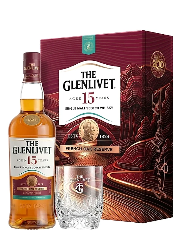 Rượu The Glenlivet 15 Năm Hộp Quà Tết 2027
