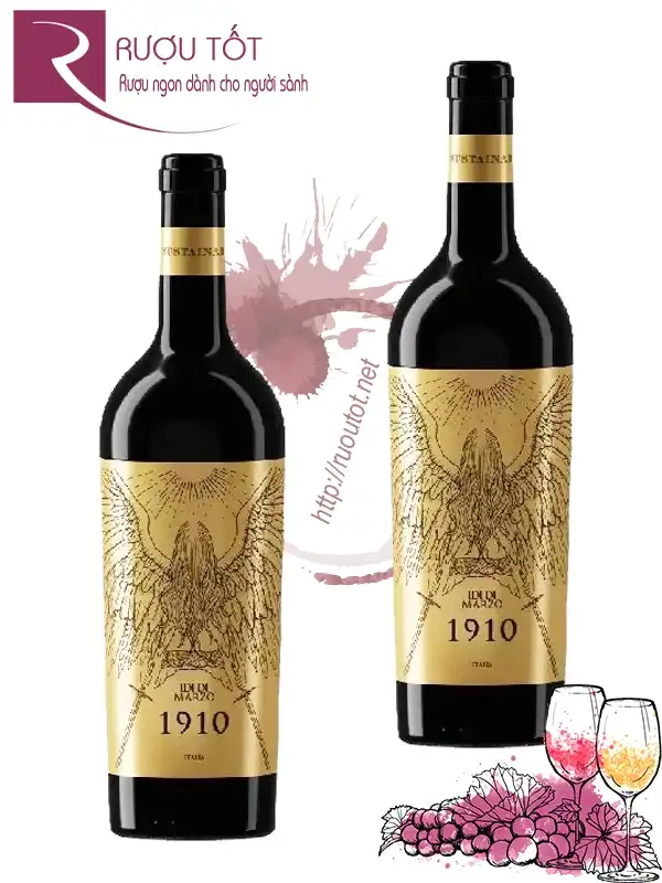 Rượu vang đỏ Ý Idi Di Marzo 1910