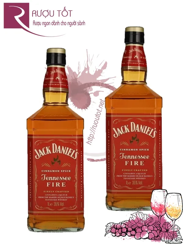 Rượu Jack Daniel Fire 1l