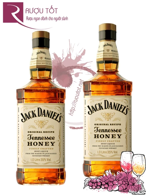 Rượu Jack Daniels Honey 1L