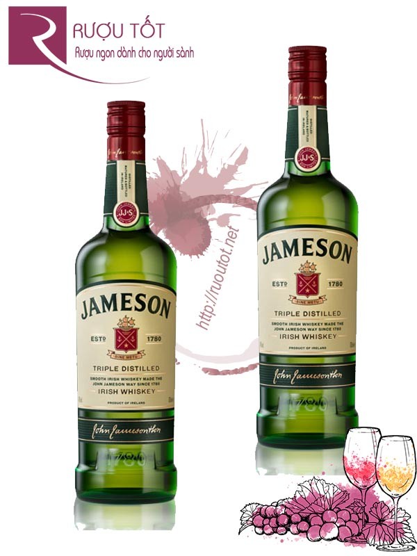 Rượu Jameson Irish Whiskey 700ml