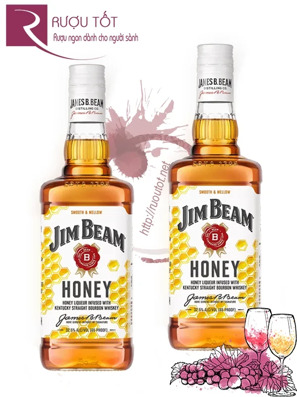 Rượu Jim Beam Honey 32,5%