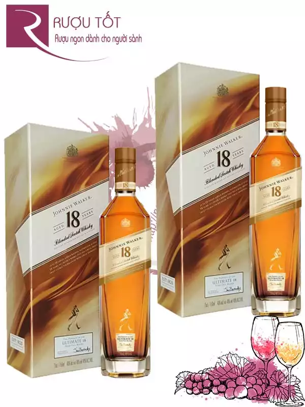 Rượu Johnnie Walker 18 750ml