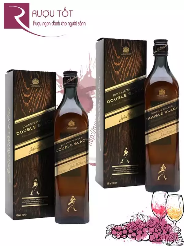 Rượu Johnnie Walker Double Black 750ml