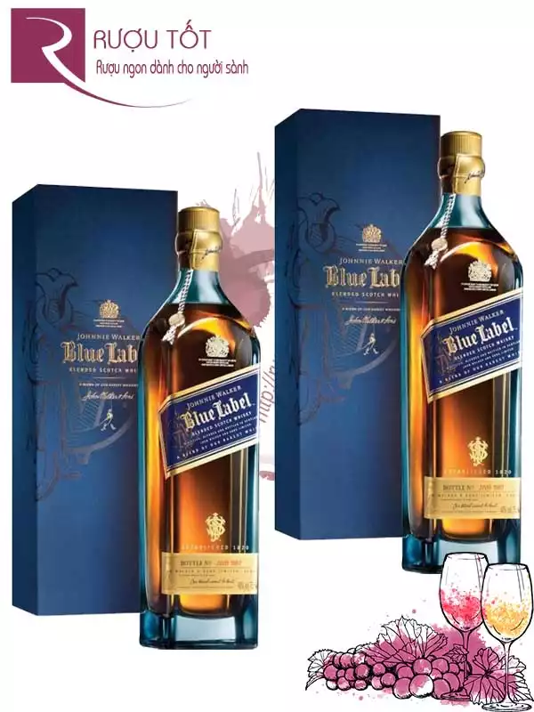 Rượu Johnnie Walker Blue Label 750ml