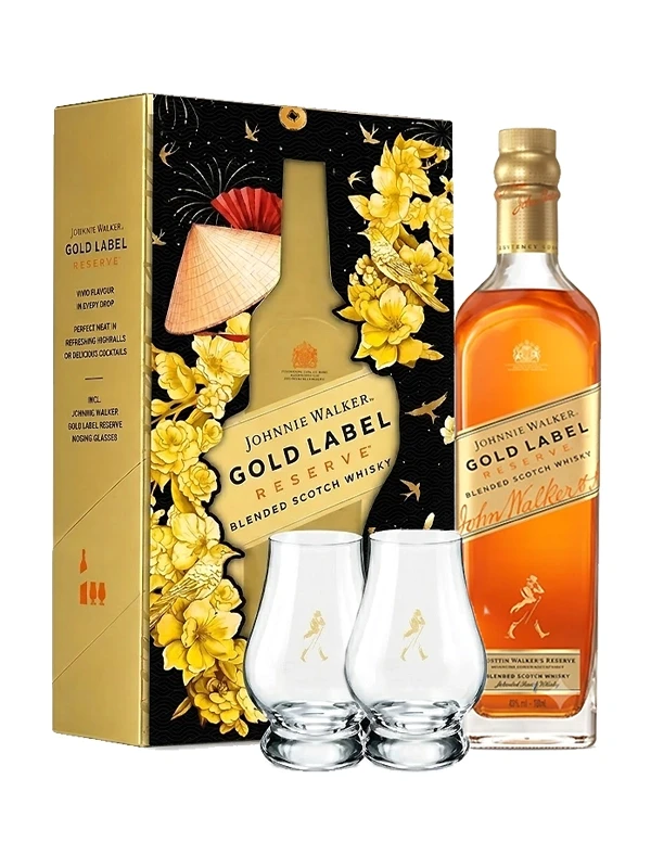 Johnnie Walker Gold Label Hộp Quà Tết 2027