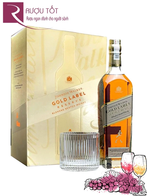 Johnnie Walker Gold Label Hộp Quà Tết 2026