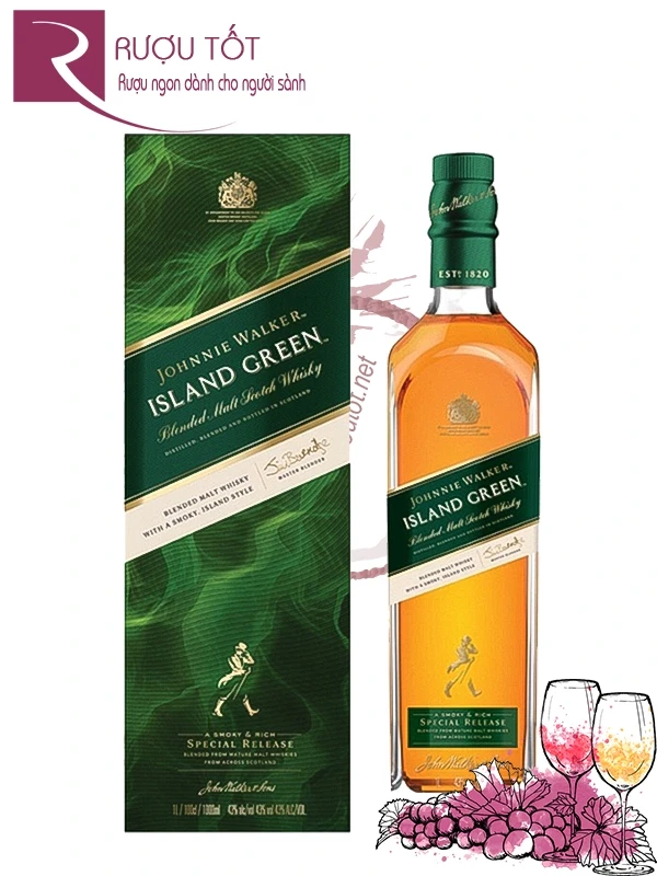 Rượu Johnnie Walker Island Green