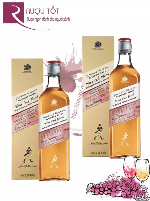 Rượu Johnnie Walker Wine Cask Blended 750ml