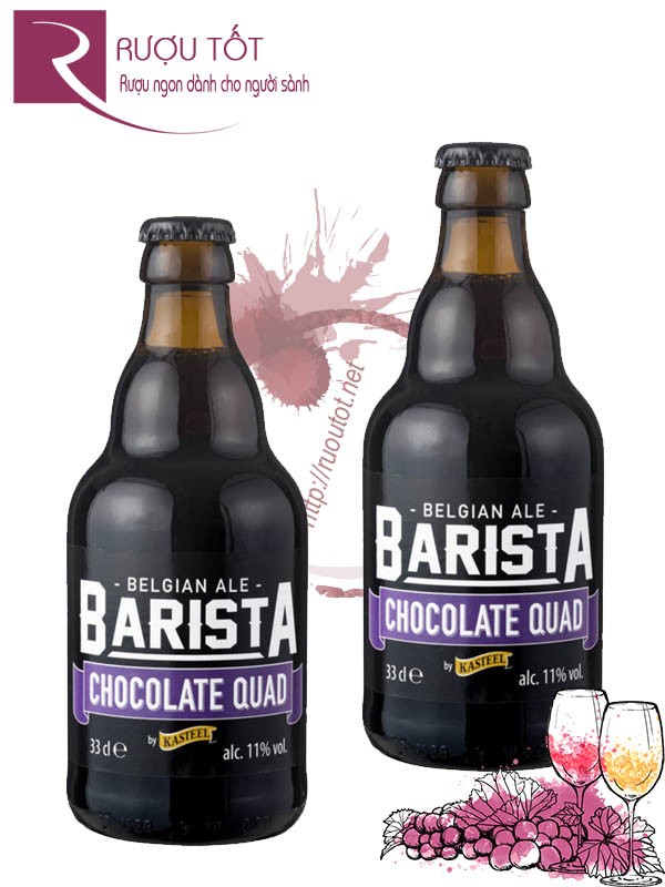 Bia Kasteel Barista Chocolate Quad 330ml 11%