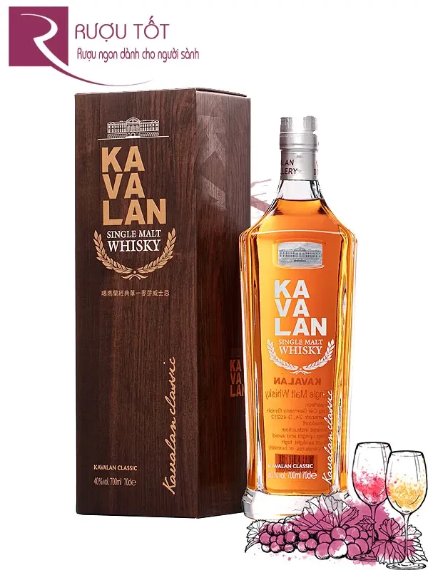 Rượu Kavalan Single Malt Whisky