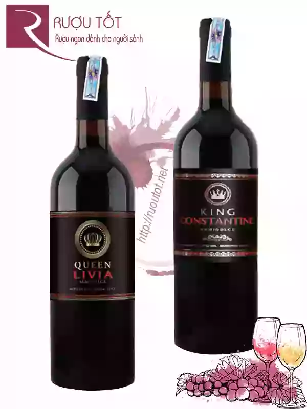 Rượu Vang Queen Livia - King Constantine