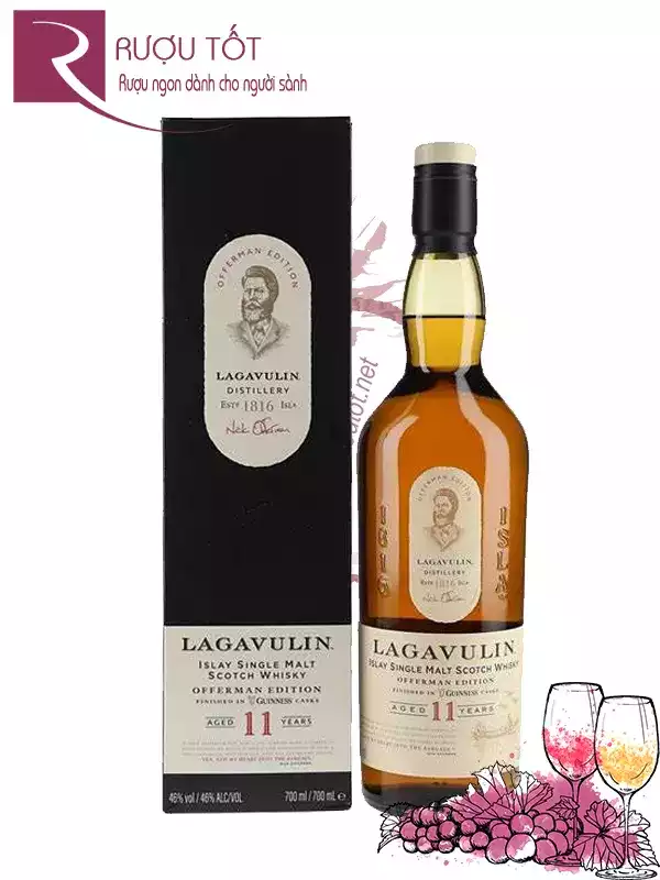 Rượu Lagavulin 11 Offerman Edition Guinness