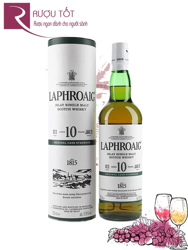 Rượu Laphroaig 10 Cask Strength