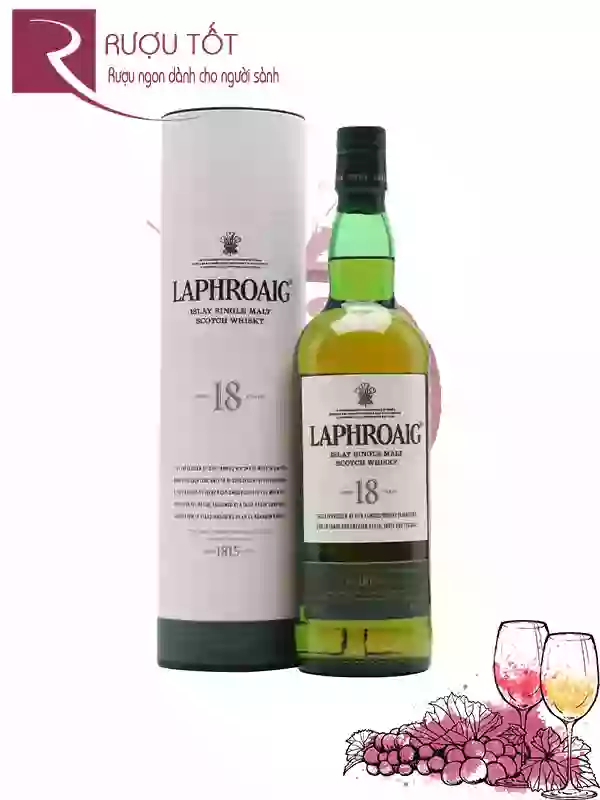 Rượu Laphroaig 18 năm