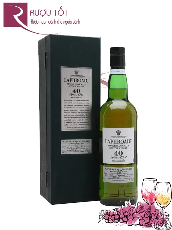 Rượu Laphroaig 40 Years 42,4%