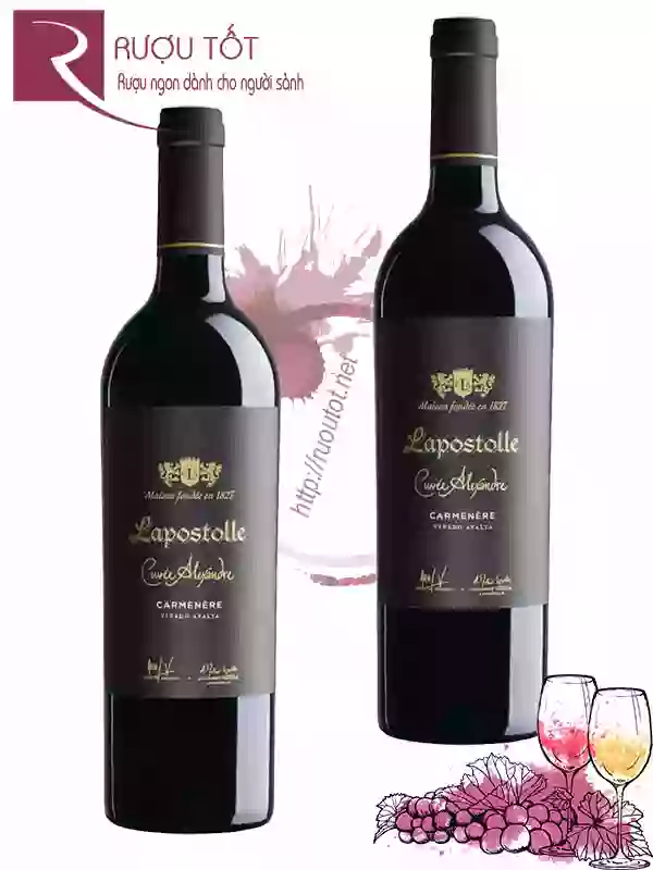 Rượu Vang Lapostolle Cuvee Alexandre Carmenere